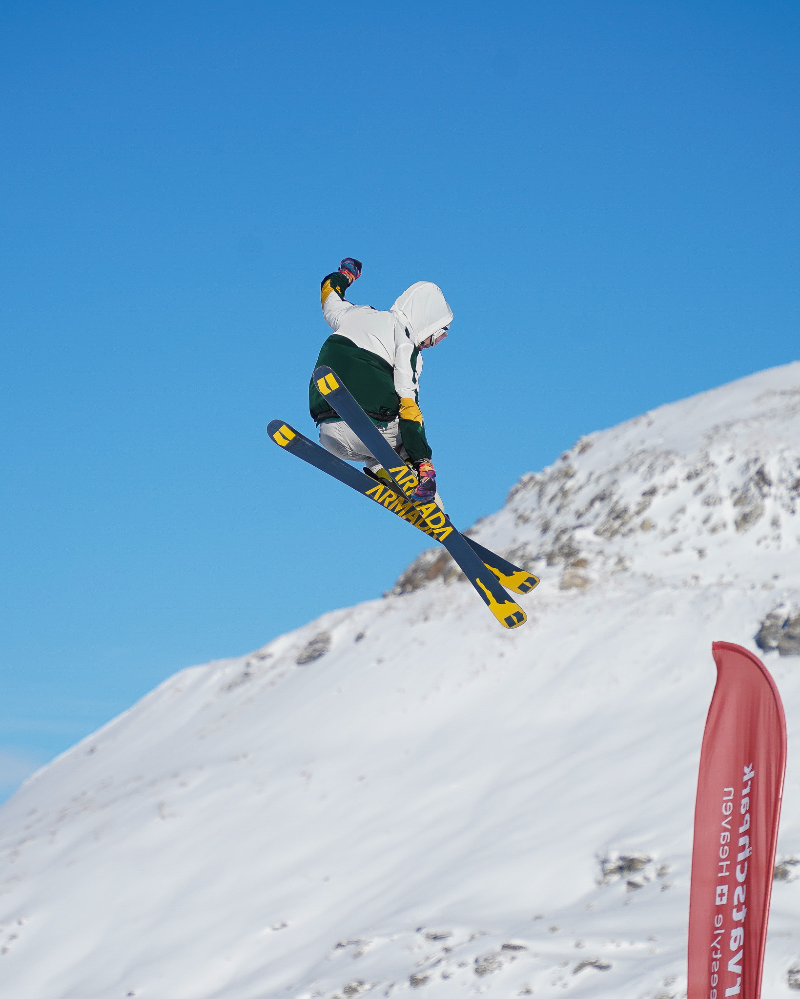  Corvatsch, Snowpark, Big Air, Freestyle, Ski, Snowboard
